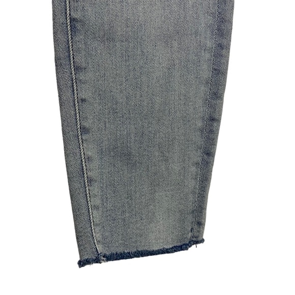 Fidelity Denim Luna Drop Ultra High Rise Ankle Skinny Ombre Dark Light Blue 30 - Picture 8 of 16